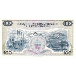 Luxembourg - Pick 14 - 100 francs - Série U - 01/05/1968 - Etat : SUP+