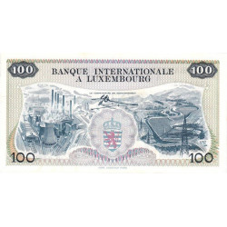 Luxembourg - Pick 14 - 100 francs - Série U 2437 - 01/05/1968 - Etat : SUP+