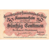 Luxembourg - Pick 26_1 - 50 centimes - Sans série - 1919 - Etat : SUP+