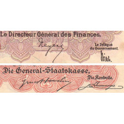 Luxembourg - Pick 26_1 - 50 centimes - 1919 - Etat : SUP+