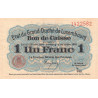 Luxembourg - Pick 27_1 - 1 franc - 1919 - Etat : SUP