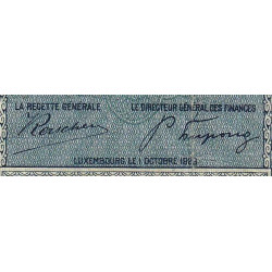 Luxembourg - Pick 37 - 20 francs - Sans série - 01/10/1929 - Etat : TB