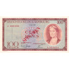 Luxembourg - Pick 50s - 100 francs - Série A - 15/06/1956 - Spécimen - Etat : pr.NEUF