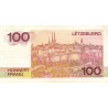 Luxembourg - Pick 57a_1 - 100 francs - Série B - 14/08/1980 - Etat : TB+