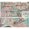 F 47-14 - 22/02/1945 - 5000 francs - Empire Français - Série Y.321 - Etat : TTB+