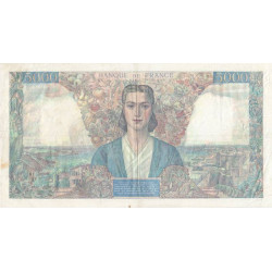 F 47-18 - 22/03/1945 - 5000 francs - Empire Français - Série K.425 - Etat : TTB