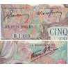 F 47-45 - 27/09/1945 - 5000 francs - Empire Français - Série B.1333 - Etat : TTB