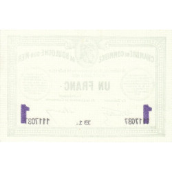 Boulogne-sur-Mer - Pirot 31-24 - Série B1 - 1 franc - 07/07/1916 - Etat : NEUF
