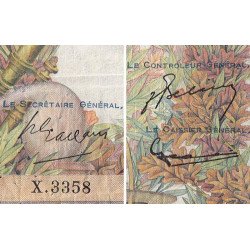 F 50-61 - 06/11/1952 - 10000 francs - Génie Français - Série X.3358 - Etat : TB+