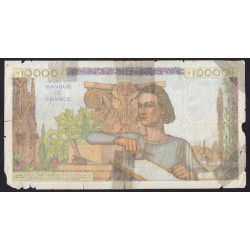 F 50-64 - 02/04/1953 - 10000 francs - Génie Français - Série U.4488 - Etat : AB-