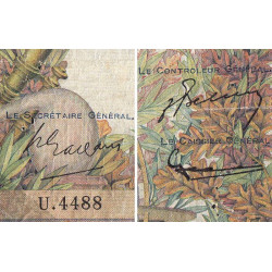 F 50-64 - 02/04/1953 - 10000 francs - Génie Français - Série U.4488 - Etat : AB-