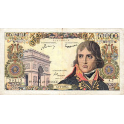 F 51-02 - 01/03/1956 - 10000 francs - Bonaparte - Série S.7 - Etat : TB+