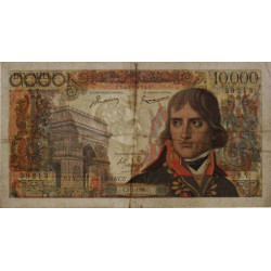 F 51-02 - 01/03/1956 - 10000 francs - Bonaparte - Série S.7 - Etat : TB+