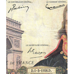 F 51-02 - 01/03/1956 - 10000 francs - Bonaparte - Série O.8 - Etat : TTB