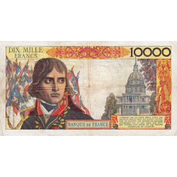 F 51-05 - 02/11/1956 - 10000 francs - Bonaparte - Série S.42 - Etat : TB