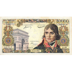 F 51-06 - 06/12/1956 - 10000 francs - Bonaparte - Série O.49 - Etat : TTB+