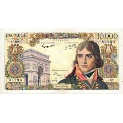 F 51-09 - 04/07/1957 - 10000 francs - Bonaparte - Série H.82 - Etat : TTB