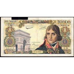 F 51-10 - 07/11/1957 - 10000 francs - Bonaparte - Série U.98 - Etat : AB