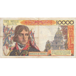 F 51-13 - 02/10/1958 - 10000 francs - Bonaparte - Série J.134 - Etat : TB