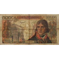 F 51-13 - 02/10/1958 - 10000 francs - Bonaparte - Série J.134 - Etat : TB