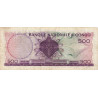 Congo (Kinshasa) - Pick 7a - 500 francs - Série A4 - 01/12/1961 - Etat : TB+