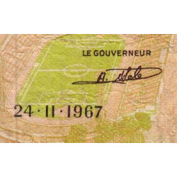 Congo (Kinshasa) - Pick 12a - 1 zaïre ou 100 makuta - Série AJ - 24/11/1967 - Etat : TB-