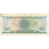 Congo (Kinshasa) - Pick 5a - 50 francs - Série A/12 - 01/02/1962 - Etat : TB+
