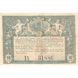 Bourges - Pirot 32-5 - Série B - 50 centimes - 1915 - Etat : TB+