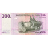 Rép. Démocr. du Congo - Pick 95 - 200 francs - Série N A - 30/062000 - Etat : NEUF