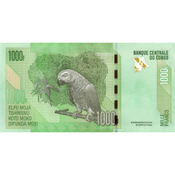 Rép. Démocr. du Congo - Pick 101a - 1'000 francs - Série Q C - 02/02/2005 - Etat : NEUF