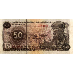 Angola - Pick 114 - 50 kwanzas - Série O/B - 14/08/1979 - Etat : NEUF