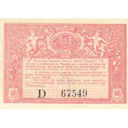 Bourges - Pirot 32-8 - Série D - 50 centimes - 1917 - Etat : SPL