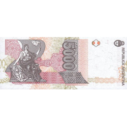 Argentine - Pick 330e - 5'000 australes - Série C - 1990 - Etat : NEUF
