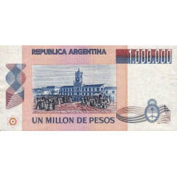 Argentine - Pick 310_3 - 1'000'000 pesos - Série B - 1982 - Etat : TB+ à TTB