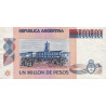 Argentine - Pick 310_3 - 1'000'000 pesos - Série B - 1982 - Etat : TB+ à TTB