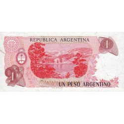 Argentine - Pick 311_2 - 1 peso argentino - Série B - 1984 - Etat : NEUF