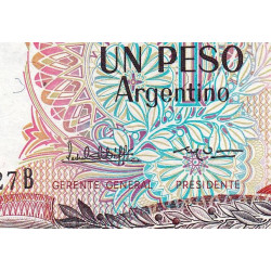 Argentine - Pick 311_2 - 1 peso argentino - Série B - 1984 - Etat : NEUF