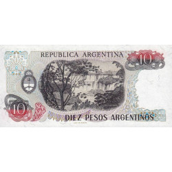 Argentine - Pick 313_1 - 10 pesos argentinos - Série A - 1983 - Etat : NEUF