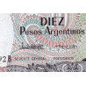 Argentine - Pick 313_2 - 10 pesos argentinos - Série B - 1984 - Etat : NEUF