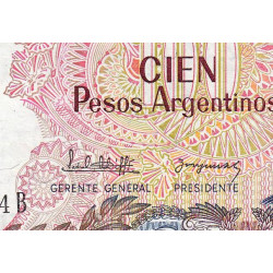 Argentine - Pick 315_1 - 100 pesos argentinos - Série B - 1983 - Etat : NEUF