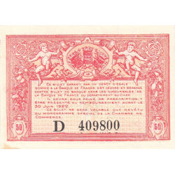 Bourges - Pirot 32-8 - Série D - 50 centimes - 1917 - Etat : SPL