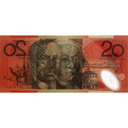 Australie - Pick 53a - 20 dollars - Série CI - 1995 - Polymère - Etat : NEUF