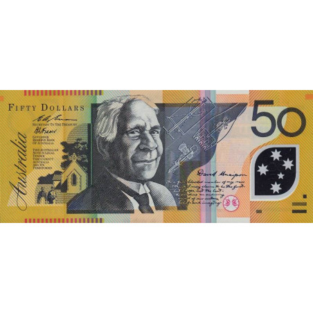 Australie - Pick 54a - 50 dollars - Série KG - 1995 - Polymère - Etat : NEUF