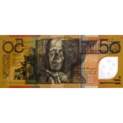Australie - Pick 54a - 50 dollars - Série KG - 1995 - Polymère - Etat : NEUF