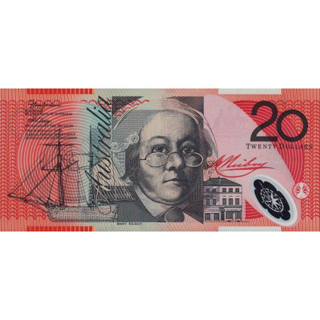 Australie - Pick 59a - 20 dollars - Série HM - 2002 - Polymère - Etat : NEUF