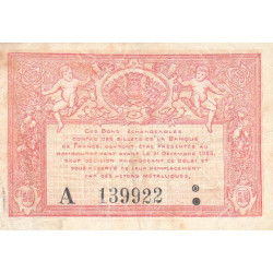 Bourges - Pirot 32-10 - Série A - 50 centimes - 1917 - Etat : TTB