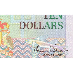 Barbade - Pick 62 - 10 dollars - Série C22 - 2000 - Etat : NEUF