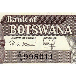 Botswana - Pick 6 - 1 pula - Série A/15 - 1983 - Etat : NEUF