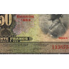 Congo Belge - Pick 16j - 50 francs - Série U - 1952 - Etat : TB-