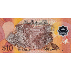 Brunei - Pick 24a - 10 dollars - 1996 - Polymère - Etat : NEUF